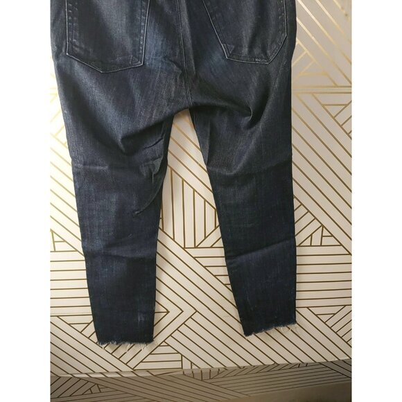 Rag & Bone Women's Jeans Dash Trouser Ice Blue Ankle Dark Wash Denim Stretch 27 - Picture 10 of 10